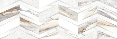 Плитка Delacora WT15DLA55R Delta Chevron 24,6x74