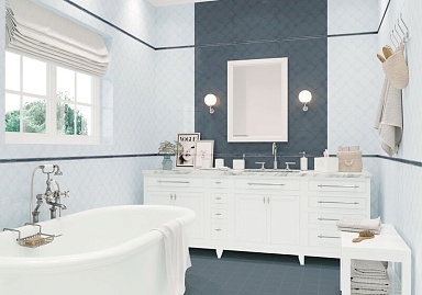 New Trend BW0SWE23 Adele Sweet Sapphire Бордюр 24*500