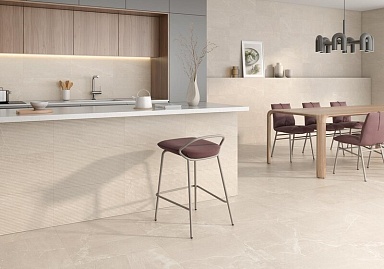 Керамогранит ITT Ceramic 230288 Burlington White Matt 10mm 59.5x119.2