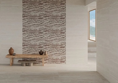 Плитка Ibero R0002625 Strata Art Beige Rect 30x90