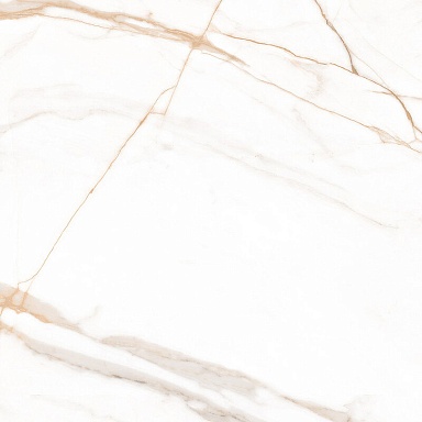 Керамогранит Ceradim Calacatta Goddes Gold Белый Полированный 60х60