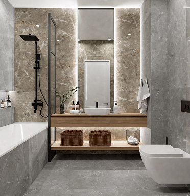 Керамогранит Royce R_NR1011 Olympia Grey Matt 60x60