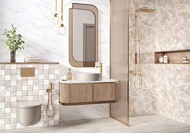 Alma Ceramica BWM51MET808 бордюр Metallic Glossy Gold 12*500*9