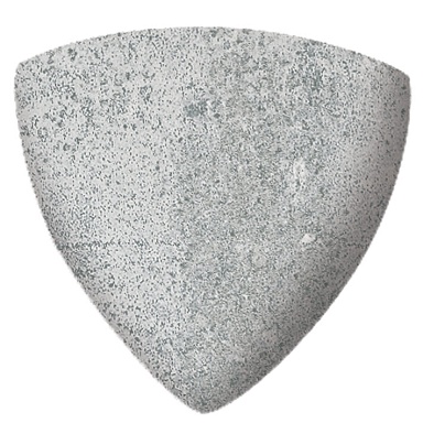 Декоративная вставка Kerastep Планка радиальная внешний угол Urban 371 Silver R9 30х30