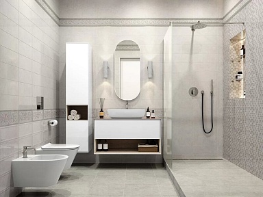 Плитка Kerama Marazzi 15146 Монсанту панель бежевый светлый глянцевый 15х40