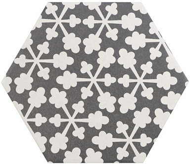 Декор Equipe 21357 Hexatile Harmony B&W 17,5x20