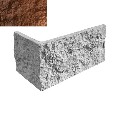 Искусственный камень Leonardo Stone Угловой элемент Милан 345 17,6/36,4x19,5x2