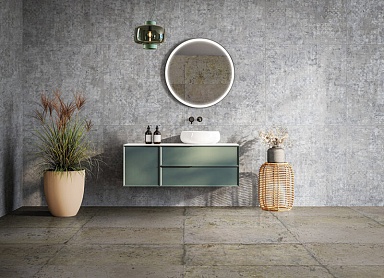 Керамогранит Aparici Rug Grey Natural 49,75x99,55