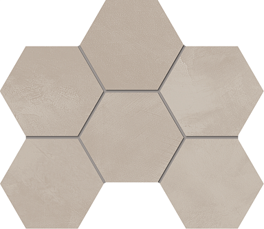 Estima Мозаика GF02 Graffito Light Beige Hexagon неполированный 25x28,5