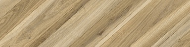 Керамогранит Meissen O-CCH-GGA394 Carrara Chic шеврон B светло-коричневый 22,1x89