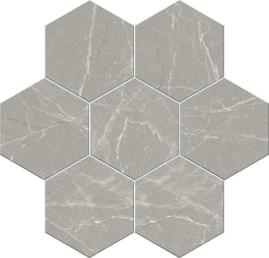 Керамогранит Click Ceramica Cosmo Hex Silver 20x24