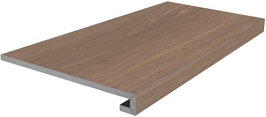 Kerama Marazzi SG644020R/GCF Ступень клееная Альберони коричневый матовый обрезной 33x60x0,9