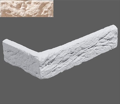 Искусственный камень Leonardo Stone Угловой элемент Иль-де-Франс 404,5/9x4,7x1,4