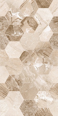Декор Eurotile 0154 Istambul Beige Decor Mat 25x50