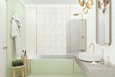 AltaCera BW0SWD09 Sword Gold Бордюр 500*13