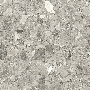 Декор Coliseumgres 610110001098 Grey Mosaico 30x30
