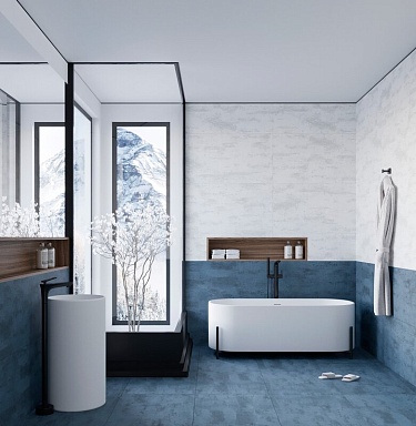 Керамогранит NT Ceramic NTT99609M Metallic White 60x120