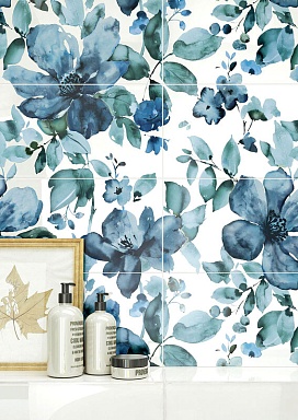 Декор Ragno Marazzi R4YM Frame decoro Milk 25*76