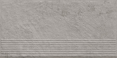Ступень Paradyz Carrizo Grey Stopnica Prosta Struktura Mat B1a 30x60