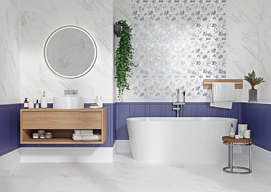 Плитка Gracia Ceramica Scarlett white 02 25х60