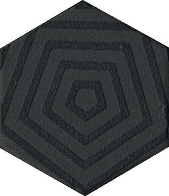 Kerama Marazzi OS/B241/63001 Декор Агуста черный 6х5,2