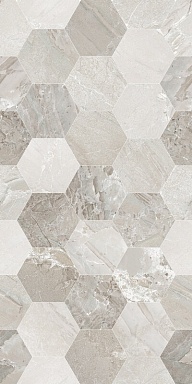 Декор Eurotile 0146 Istambul Grey Decor Mat 25x50
