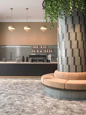 Керамогранит Kerama Marazzi KM6060G0391R20 Чеппо ди Сицилия серый матовый обрезной 60x60x2