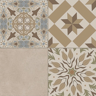 Керамогранит Estima JA01 Jam Beige Неполированный 40,5x40,5х8