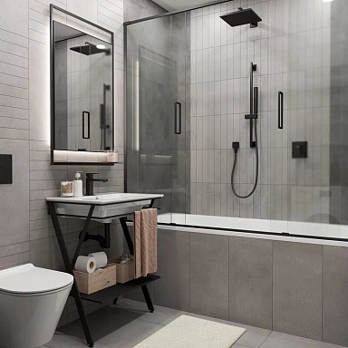 Kerama Marazzi DD253400R/GR Ступень Мирабо серый светлый обрезной 30x60x0,9