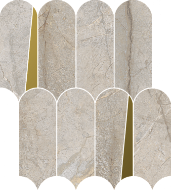 Мозаика Italon 620110000233 Stellaris Elegant Silver Mosaico Elegant Lux 32.5x36.1