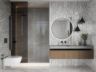 Плитка Gracia Ceramica 010100001532 Modello grey 04 25x60
