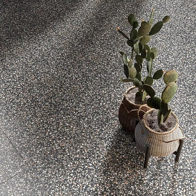 Kerama Marazzi KM6060G0021RBT6 Плинтус Бричиола чёрный матовый обрезной 60x9,5x0,9