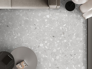 Керамогранит Gracia Ceramica Terrazzo matt grey PG 01 60х60
