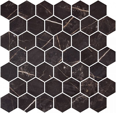 Мозаика Onix Mosaico Hexagon Marble Coimbra Antislip 28.4х28.6