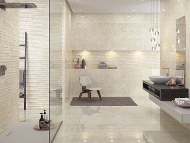 Керамогранит Cifre CREMA MARFIL BRILLO RECT. 60x60