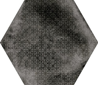 Керамогранит Equipe 23604 Urban Hexagon Melange Dark 29,2X25,4