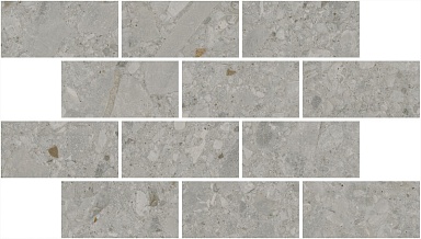 Kerama Marazzi DD606020/MM Декор Чеппо ди Гре мозаичный серый матовый обрезной 34,6x20x0,9
