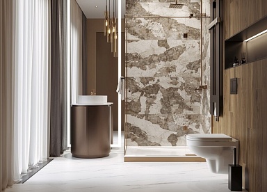 Kerranova K-2601/MR/st01 Ступень Usadba Gray Beige 300x1200x10