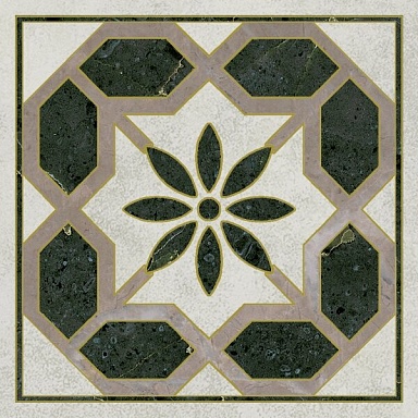 Декоративная вставка Kerama Marazzi OS/A312/SG606220RL Серенада 3 лаппатированный обрезной 7,2x7,2