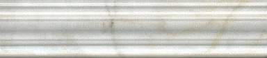 Бордюр Kerama Marazzi BLE024 Багет Кантата белый глянцевый 25x5,5