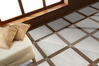Керамогранит Tubadzin Minimal grafit 45x45