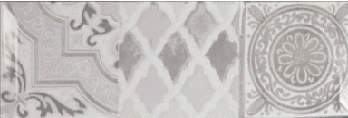 Декор Monopole Antique gris brillo bisel 10x30