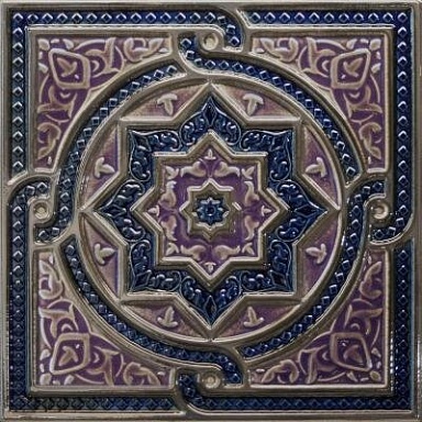 Декор Absolut Keramika Composicion Tripoli Cobalto 30x30