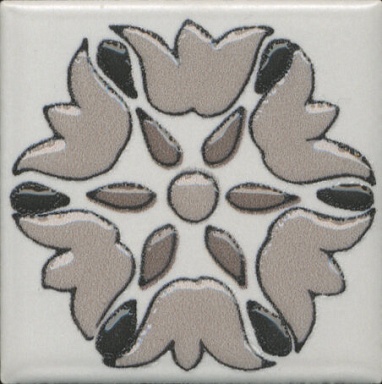 Kerama Marazzi OS/A178/21052 Вставка Анвер 4 серый 4.85x4.85x6.9