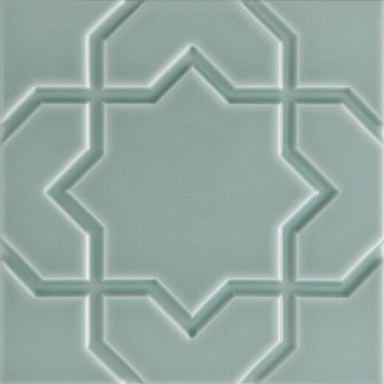 Декор Adex ADNE4149 Liso Star Sea Green 15x15