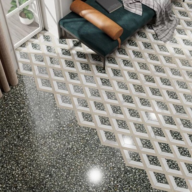 Kerama Marazzi KM6060G0021RBT6 Плинтус Бричиола чёрный матовый обрезной 60x9,5x0,9