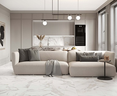 Керамогранит Ceradim AD 0070 Adelaida белый 60х60