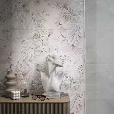 Бордюр Kerama Marazzi POF010 Карандаш Бисер белый Белый 20*1.4