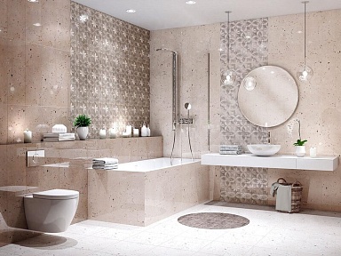 Декор Eletto Ceramica 587572001 Terrazzo Decor Mocca Crystal 25.1x70.9