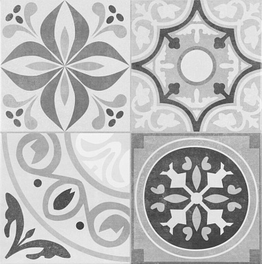 Плитка Geotiles PASSAGE NEGRO 45*45